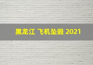 黑龙江 飞机坠毁 2021